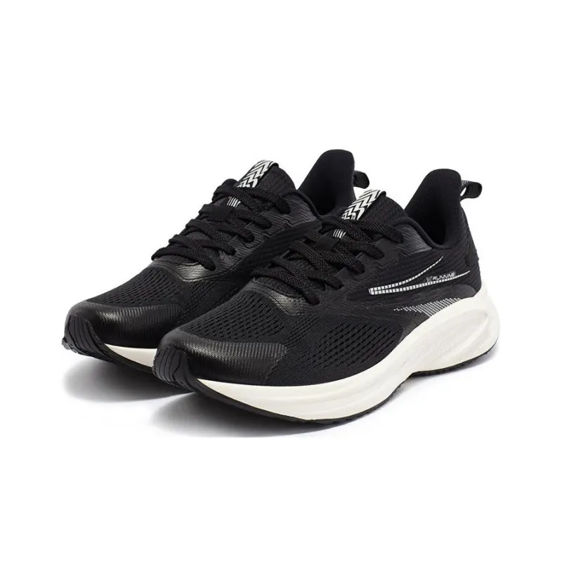 361° Speed Breathable, Slip Resistant, And Abrasion Resistant Low Top Running Shoes Men's Black White-2
