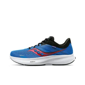 Saucony Ride 16 Anti Slip Wear Resistant Low Top Running Shoes Men's Blue Black