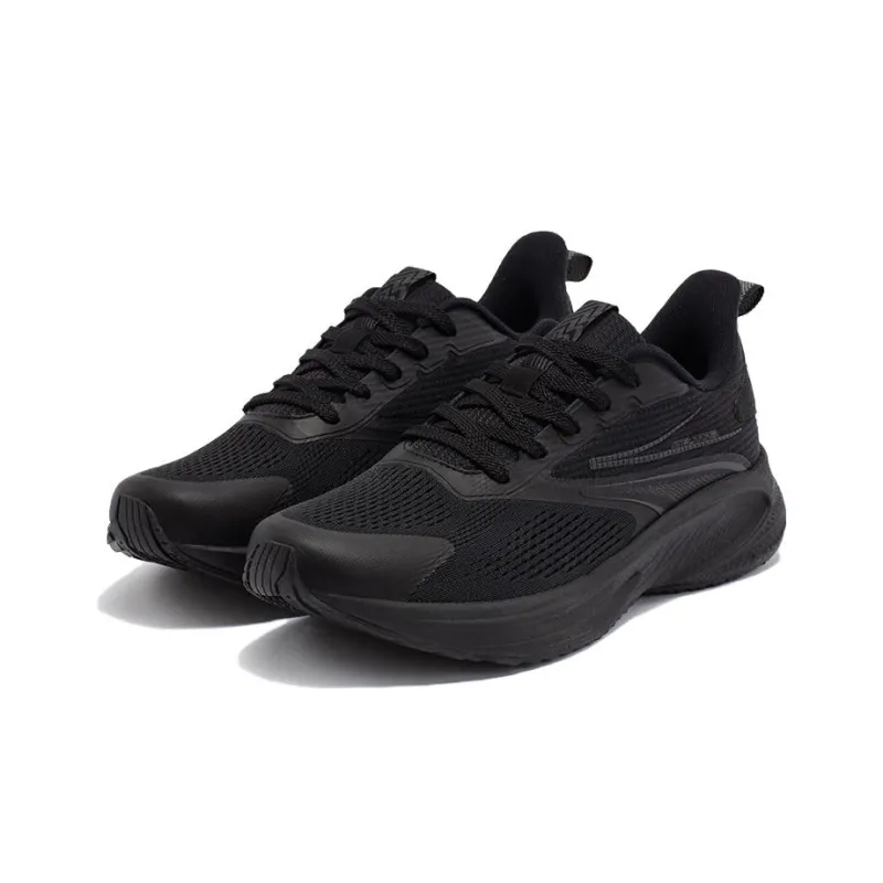 361° Speed Wear resistant, Non slip And Breathable Low Top Running Shoes Men's Black-2