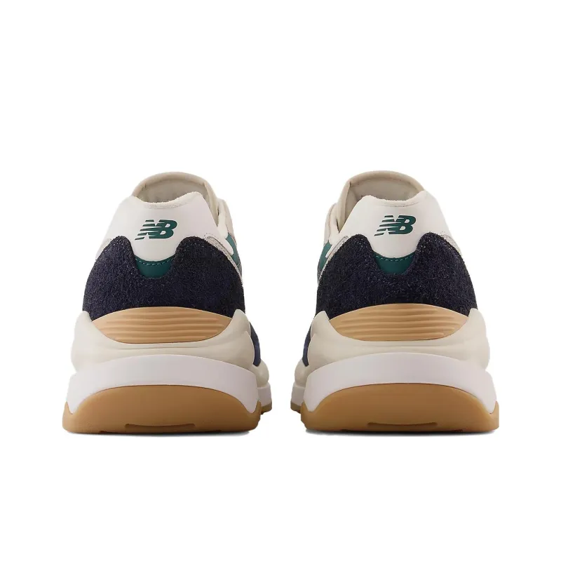 New Balance NB 5740 Cushioning, Slip Resistant, And Abrasion Resistant Low Top Running Shoes Men's Beige Blue-3
