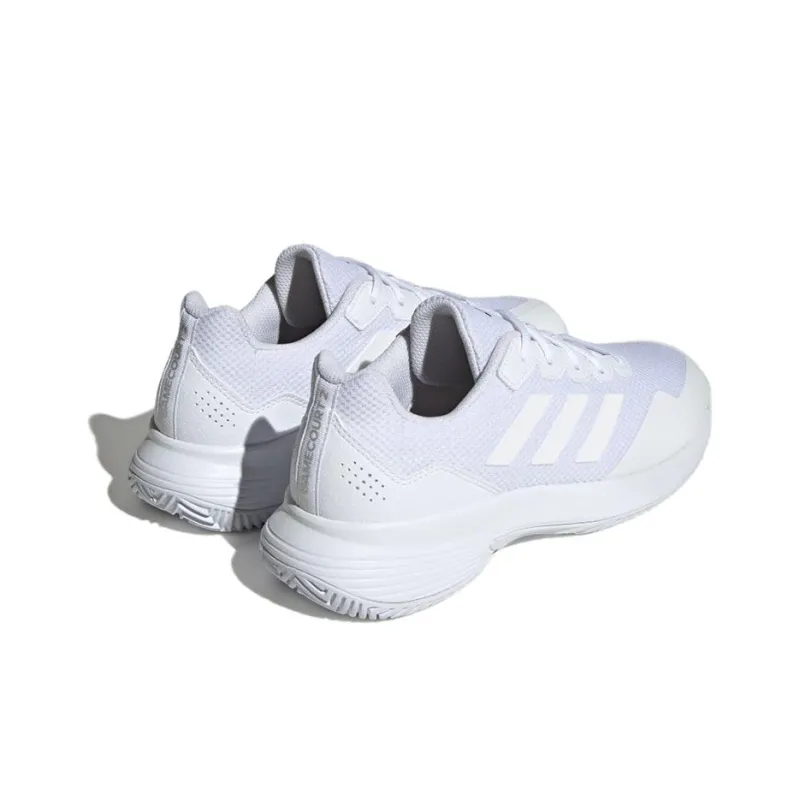 Adidas Gamecourt 2.0 Cloud White Matte Silver-3