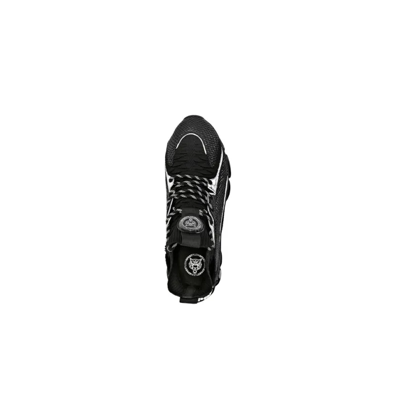 PLEIN SPORT Cushioning Low Top Sports Casual Shoes Unisex Black-2