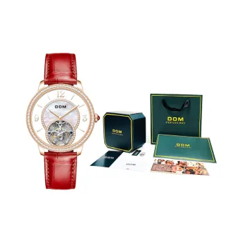 DOM Automatic Mechanical Movement Watch Women's Watch White Dial 6923411193809