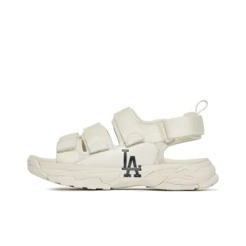 MLB Sandal Triple LA Dodgers Los Angeles Dodgers Sports Sandals Unisex White