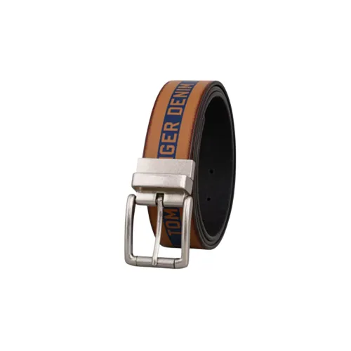 Tommy Hilfiger Delicate Pin Buckle Leather Belts Men's Multicolor Width: 3.8cm