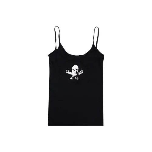 Chrome Hearts Tank Tops Women's Black