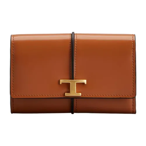 TOD'S T Timeless Tri-Fold Wallet