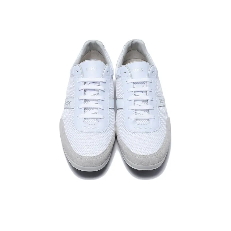 HUGO BOSS Sports Casual Shoes Men's White Gray-3