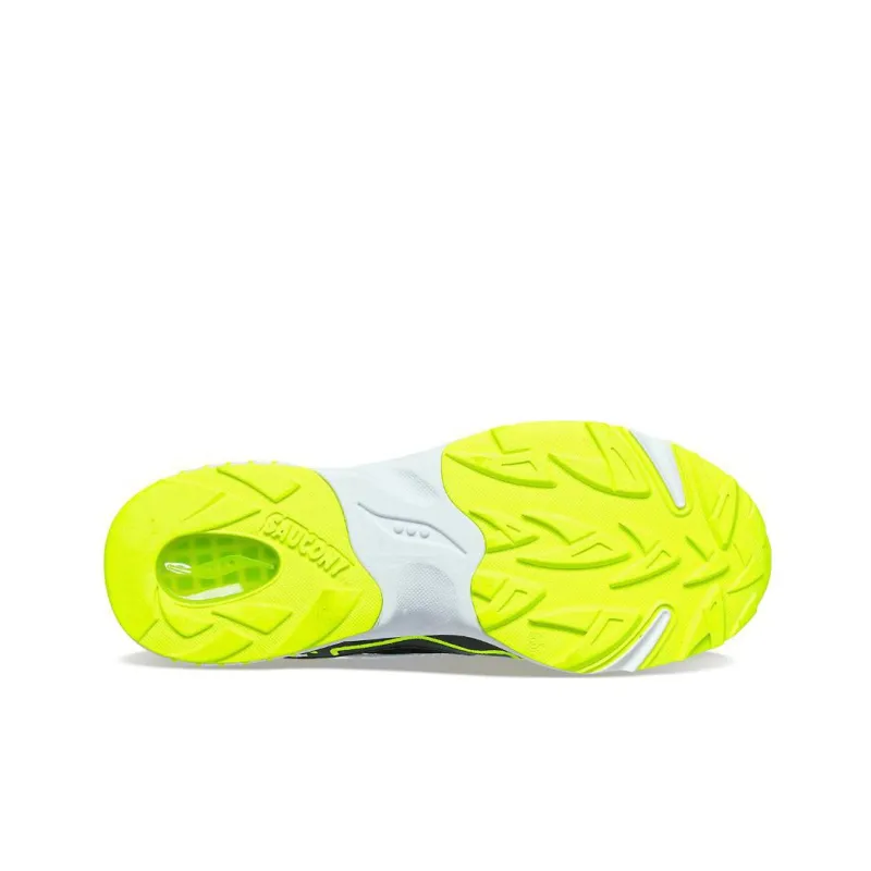 Saucony 3D Grid Hurricane Black Acid Yellow-4