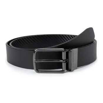 Tommy Hilfiger Leather Belts Men Black BDS