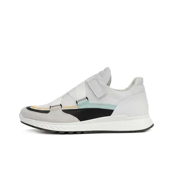 Ecco ST1 W Low Top Sports Casual Shoes Women's Gray Blue Black