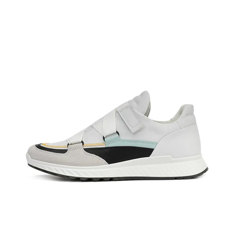 Ecco ST1 W Low Top Sports Casual Shoes Women's Gray Blue Black-0