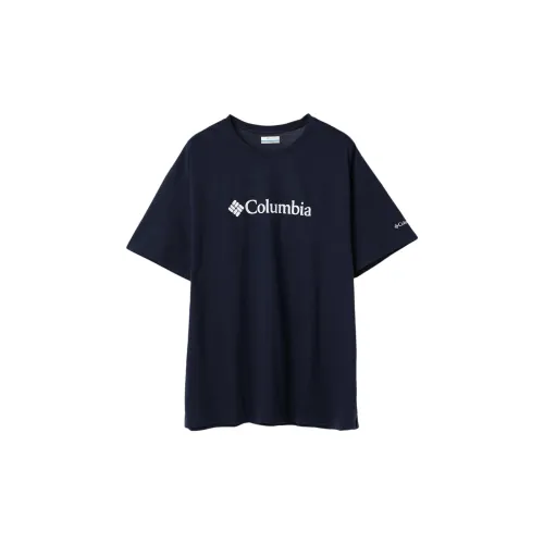 Columbia CSC T-Shirts Men Navy Blue