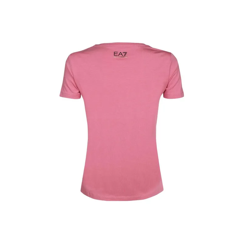 EMPORIO ARMANI EA7 T Shirts Women's Pink-1