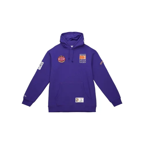 Mitchell Ness Sweatshirts Men Dark Purple