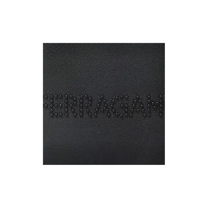 FERRAGAMO Cow Leather Coin Purses Wallets Men's Black-7