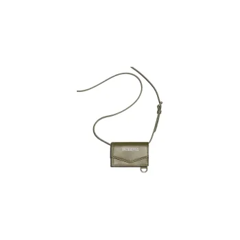 Jacquemus Cow Leather Shoulder Bag Crossbody Bag Wallet Men's Green