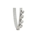 FENDI Marc Jacobs Collaboration Denim Bag Straps Women's White