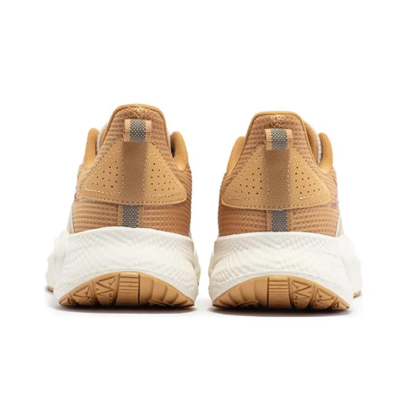 361° Speed Slip Resistant, Abrasion Resistant, Breathable Low Top Running Shoes Men's White Brown-3