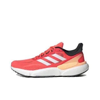 Adidas Solarboost 5 Anti-Slip Wear-Resistant Low-Top Running Shoes Men's Red Orange