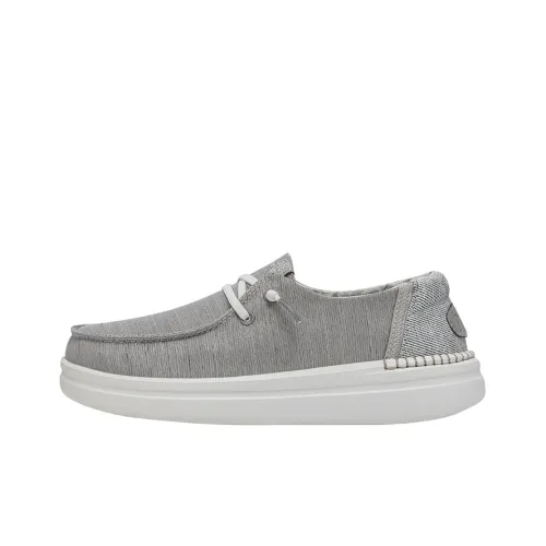 Heydude Women's Casual Shoes Women's Low-Top Gray