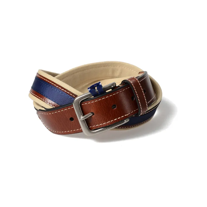 Tommy Hilfiger Belt Men's Blue Width: 3.5cm-1