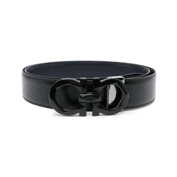 Ferragamo Double Adjustable Gancini Belt