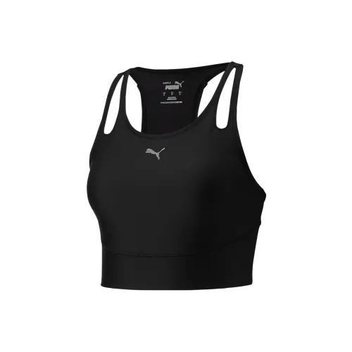 PUMA Tank Tops Women's Black