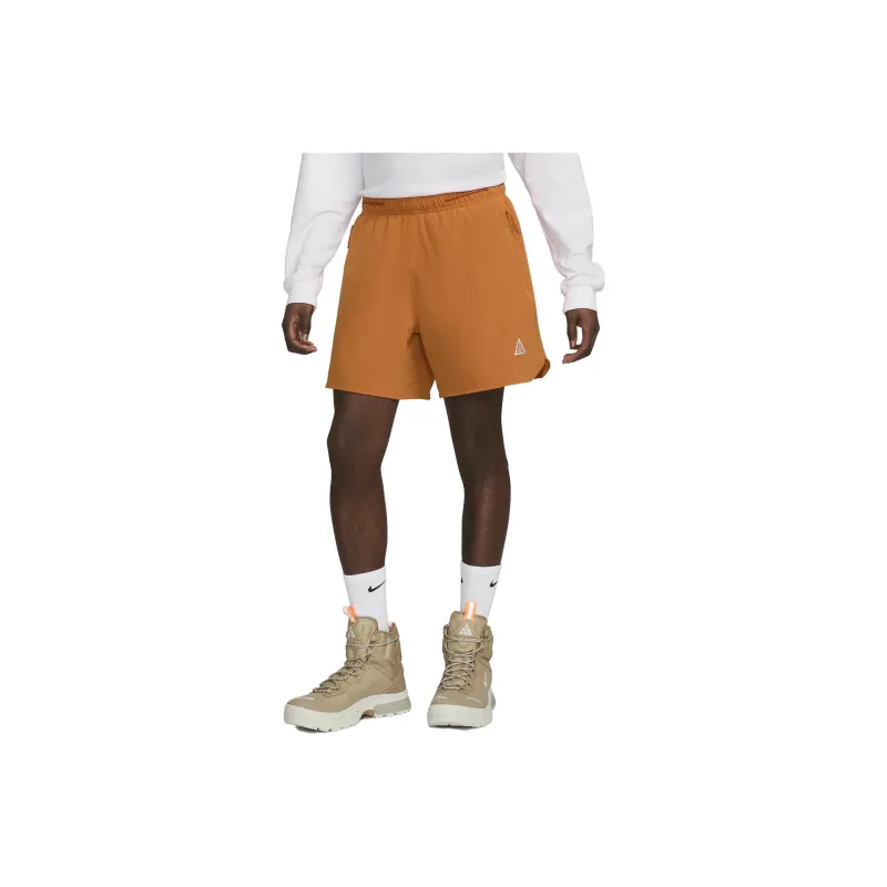 Nike Sports Shorts Men Orange Red-2