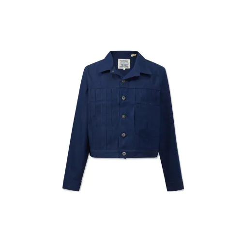 Levis Midnight Blue Series Denim Jackets Women's Blue