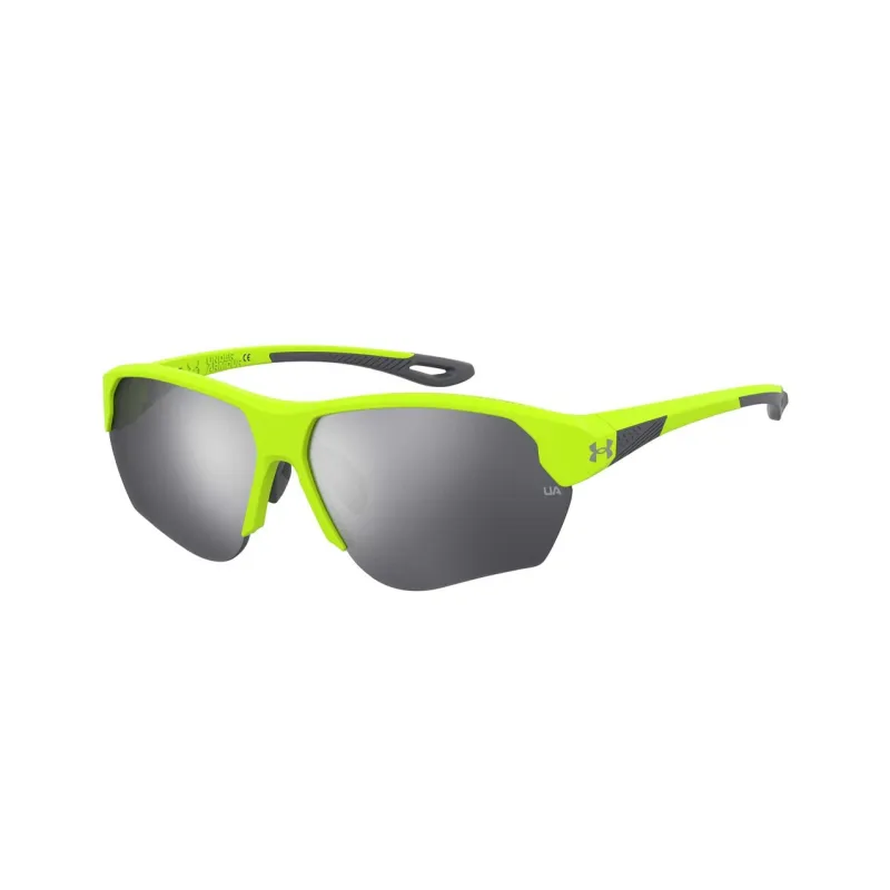 Under Armour Injection Molded Irregular Shape Sunglasses Unisex Green-0