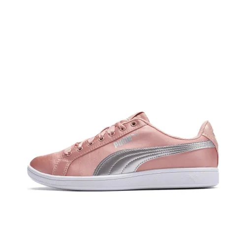 PUMA Vikky Ep Non-slip Wear-resistant Shock Absorption Low-Top Skateboard Shoes Women's Pink