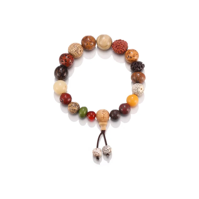 Clect Agate Wood Bracelets Unisex-0