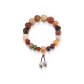 Eighteen-Seed Beaded Bracelet-18cm