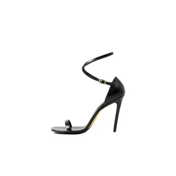 Burberry 100mm Wrap-around Leather Sandals