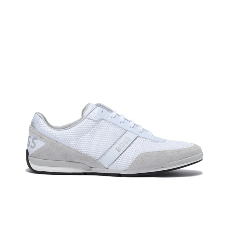 HUGO BOSS Sports Casual Shoes Men's White Gray-1