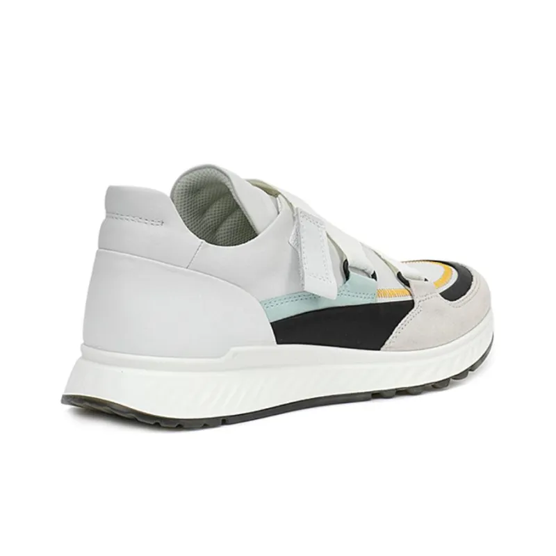 Ecco ST1 W Low Top Sports Casual Shoes Women's Gray Blue Black-3