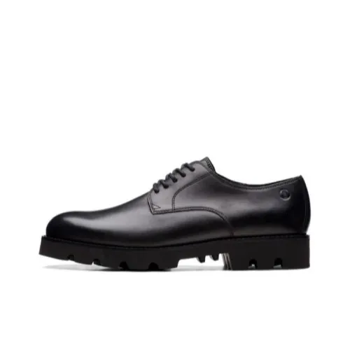 Clarks Dress Shoes Men Low-Top Black