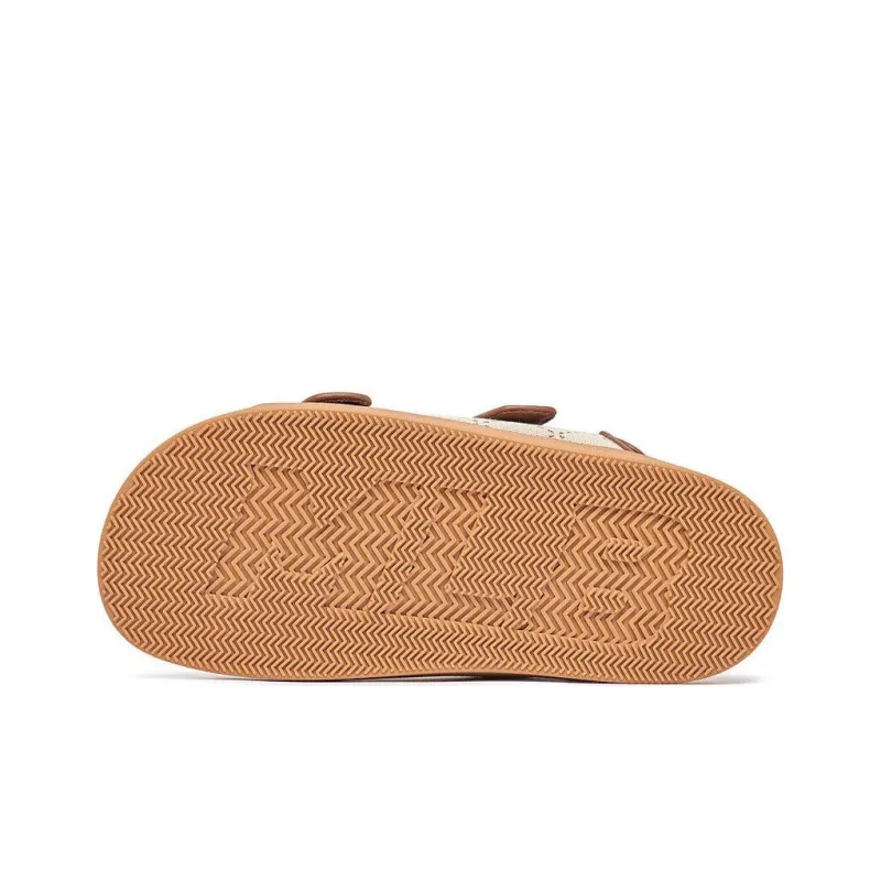 MLB Sandal Double Sandal Jacquard DIA Monogram Boston Red Sox Boston Red Sox Sports Sandals Unisex Brown-5
