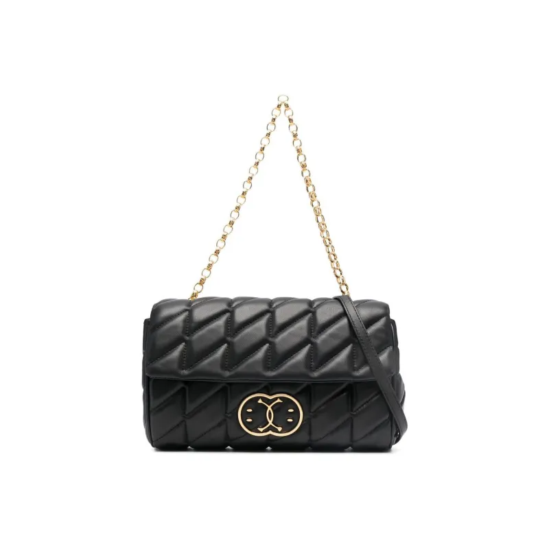 MOSCHINO Calfskin Handbag, Shoulder Bag Women's Black-0