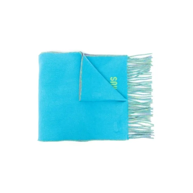 Jacquemus Knit Scarves Women's Blue-0