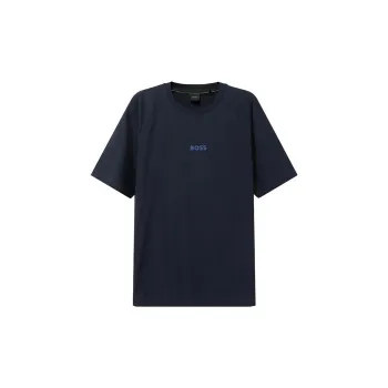 HUGO BOSS Short Sleeved T Shirts Men's Marine Blue