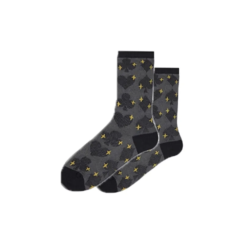 ALMOND ROCKS Women's Mid Calf Socks-1