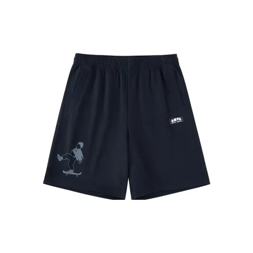 Sean X ANTA Skateboard Casual Shorts Men Black