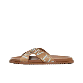 VERSACE Slide Slippers Men's Brown