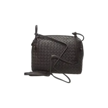 Bottega Veneta Sheepskin Crossbody Bag Shoulder Bag Women's Coffee