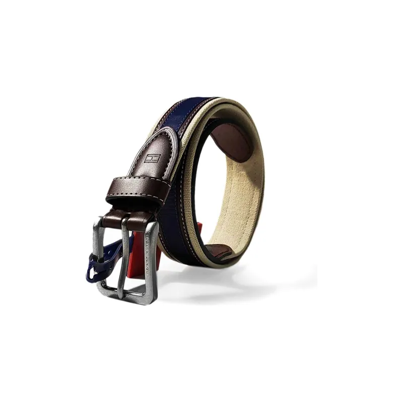 Tommy Hilfiger Belt Men's Blue Width: 3.5cm-0