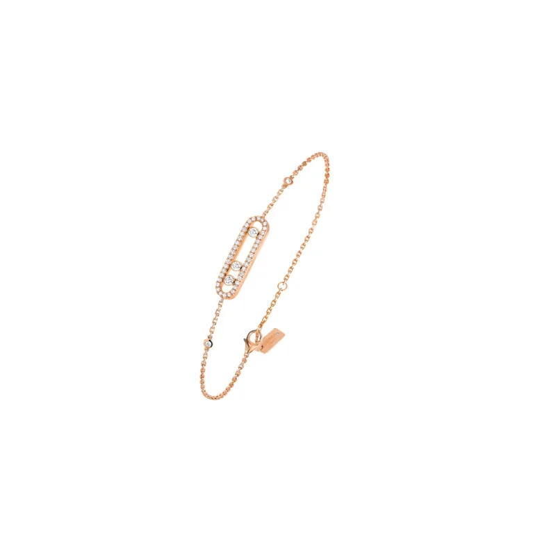 MESSIKA Rose Gold With Diamond Bracelets Women's-1
