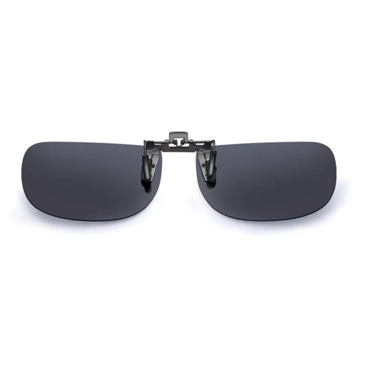 Prsr Alloy Irregular Shape Sunglasses Unisex Single Gray Lens-2