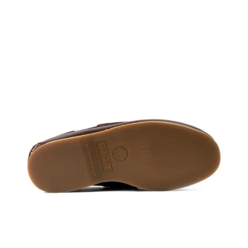 Timberland 2 Eye Lug Handsewn Boat Shoe 'Brown'-4